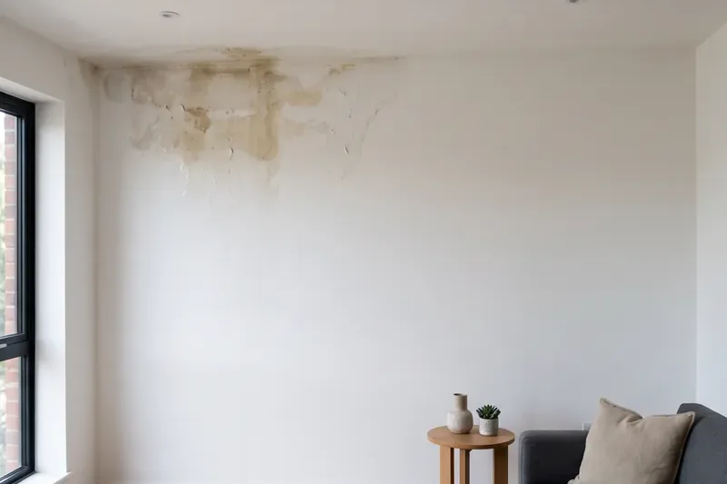 Ventana empañada con condensación